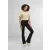 NMS női haspóló Cropped Tee 180 homok
