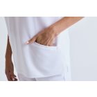 Onna női műtős felső Invincible Strech fehér