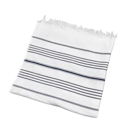   Olima strandtörölköző Striped Beach&Spa 300 fehér-tengerkék