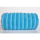 Olima strandtörölköző Beach Striped 600 karibi kék-fehér