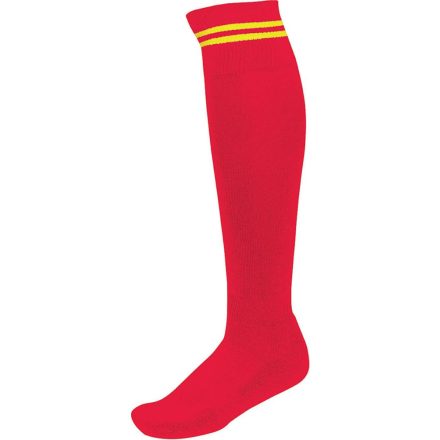 ProAct zokni Striped Sports piros-sárga