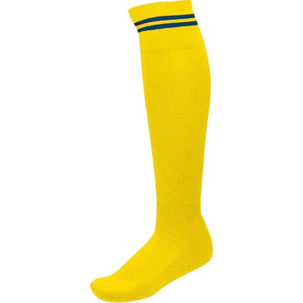 ProAct zokni Striped Sports sárga-királykék