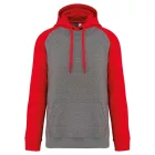 ProAct pulóver Two-Tone 300 melírozott szürke-piros