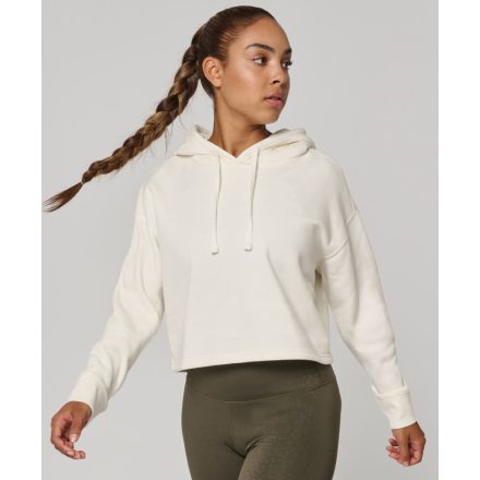 ProAct női pulóver Cropped Hooded 270 kókusztej