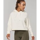 ProAct női pulóver Cropped Hooded 270 kókusztej