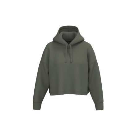 ProAct női pulóver Cropped Hooded 270 khaki