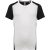 ProAct póló Contrast 130 fehér-fekete