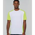 ProAct póló Contrast 130 fehér-fluo-sárga
