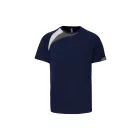 ProAct póló PA436 140 tengerkék-fehér-viharszürke