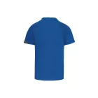 ProAct póló PA436 140 királykék-fehér-viharszürke