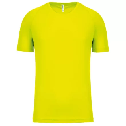 Kariban póló Sport 140 fluo sárga