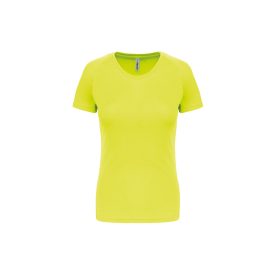 Kariban női póló Sport 140 fluo sárga