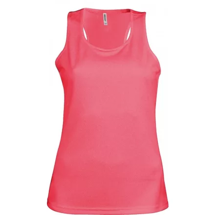 Kariban női top Sport 140 fluo pink
