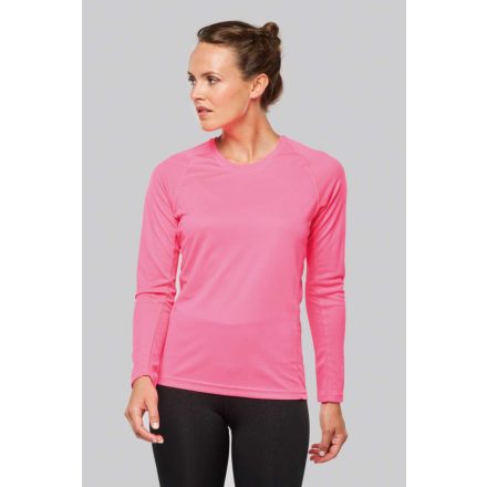 ProAct hosszú ujjú női póló Sport 140 fluo-pink