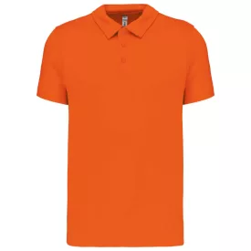 ProAct galléros póló Cool Plus 145 narancssárga