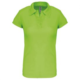 ProAct női galléros póló Cool Plus 145 lime