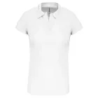 ProAct női galléros póló Cool Plus 145 fehér
