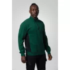 ProJob pulóver 1/2 Zip 320 erdőzöld-fekete