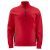 ProJob pulóver 1/2 Zip 320 piros-fekete
