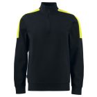 ProJob pulóver 1/2 Zip 320 fekete-sárga