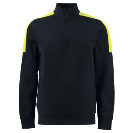 ProJob pulóver 1/2 Zip 320 fekete-sárga