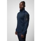 ProJob mikropolár felső Microfleece 250 tengerkék-fekete