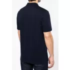 Kariban galléros póló Supima Pique 230 fekete