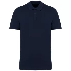 Kariban galléros póló Supima Pique 230 sötétkék