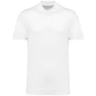 Kariban galléros póló Supima Pique 230 fehér