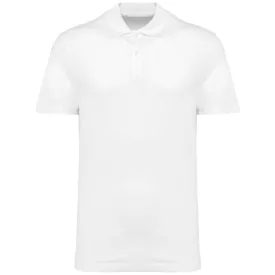 Kariban galléros póló Supima Pique 230 fehér
