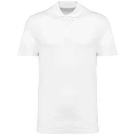 Kariban galléros póló Supima Pique 230 fehér
