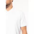 Kariban galléros póló Supima Pique 230 fehér