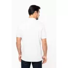 Kariban galléros póló Supima Pique 230 fehér