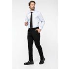 Kariban hosszú ujjú ing Premium Twill 130 világoskék