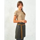 Premier derék kötény Denim Division 350 fekete-barna