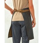 Premier derék kötény Denim Division 350 fekete-barna