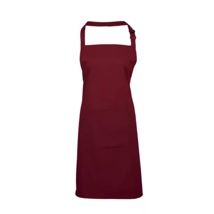 Premier melles kötény Colours with Pocket 195 burgundi