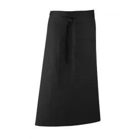 Premier derék kötény Long Apron Colours 195 fekete