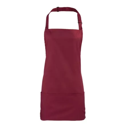 Premier kötény 2 in 1 Apron 195 burgundy