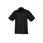 Premier rövid ujjú ing Poplin 105 fekete