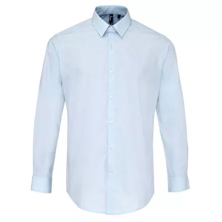 Premier hosszú ujjú ing Supreme Poplin 125 világoskék