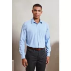 Premier hosszú ujjú ing Gingham 115 világoskék-fehér