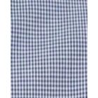 Premier rövid ujjú ing Gingham 115 tengerkék-fehér kockás