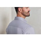 Premier hosszú ujjú ing Popline Stretch 115 ezüst