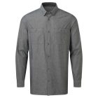 Premier hosszú ujjú ing Organic Chambray 160 farmer szürke