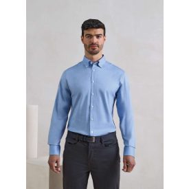 Premier hosszú ujjú ing Supreme Oxford 135 oxford kék