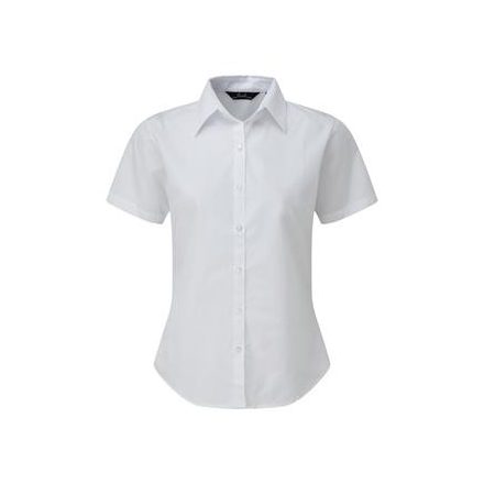 Premier rövid ujjú női ing Poplin 105 fehér