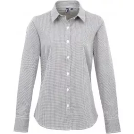Premier Shirt "Gingham" langarm