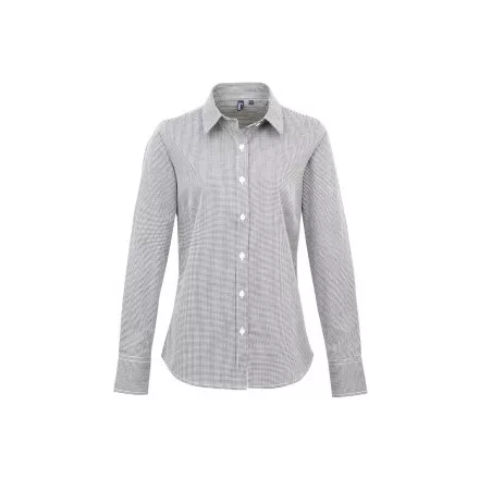 Premier Shirt "Gingham" langarm