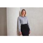 Premier hosszú ujjú női blúz Popline Stretch 115 ezüst